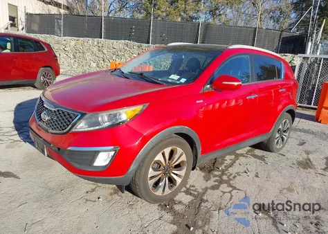 2011 Kia Sportage Sx z USA, uszkodzony, nr VIN KNDPCCA63B7113476